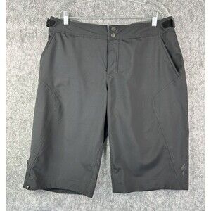 Specialized Mountain Bike Shorts Men's Sz 38 Black Activewear Relaxed Fit